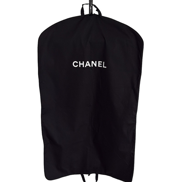 Authentic Black Canvas CHANEL Garment Travel Bag - Picture 1 of 13